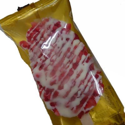 【店内販売限定】リッチ果実バー(アイスキャンディー)いちごミルク