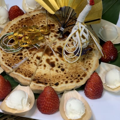 お料理あじだらけチーズケーキ
