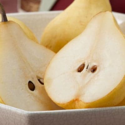 ルレクチェ通販|新潟産|B品 2kg 6個入り ご家庭用 茶箱梱包 高橋農園