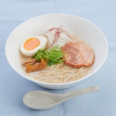 ケアリングラーメン CARING RAMEN(豚骨山椒風味)2食入を3袋セット(麺・スープ付)【藤春幸治シェフ監修】