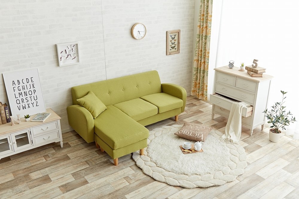 Spica 3人掛けカウチソファ　3P 北欧テイスト3人掛けカウチソファ【Spica】｜北欧インテリア