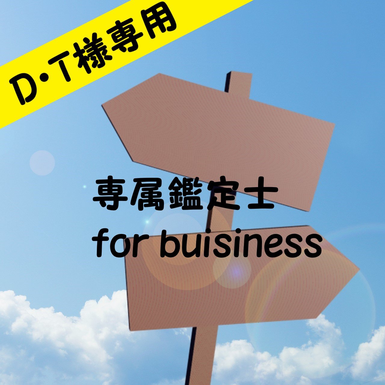 【D・T様専用】　12か月専属鑑定士 for business　ゴールドプラン