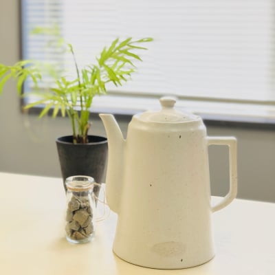1.陶器ポッド【健康メソッド①基本の水を作る活水器】
