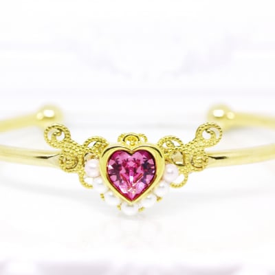 プリンセスハートブレスレットゴールド