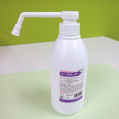 ユークリーナー 手指殺菌消毒用速乾性アルコール 500ml 高濃度 手指にやさしい・手荒れ予防・速乾性・消毒・殺菌