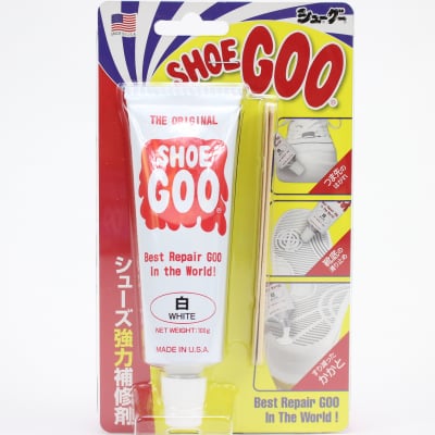 SHOEGOOシューグーシューズ強力補修剤ナチュラル黒白
