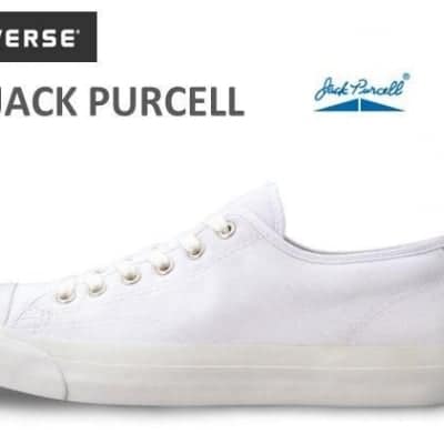 コンバースジャックパーセルスニーカーローカットキャンバスCONVERSE JACK PURCELLホワイト