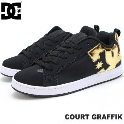 DC SHOES COURT GRAFFIK DW201017 BG3コートグラフィックディーシーローカットコート系スケータースケート