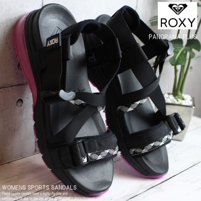 ロキシー サンダル ROXY PANORAMA PLUS RSD202503 BPK サンダル スポサン ビーチサンダル シャワーサンダル スポーツサンダル ポイント3%