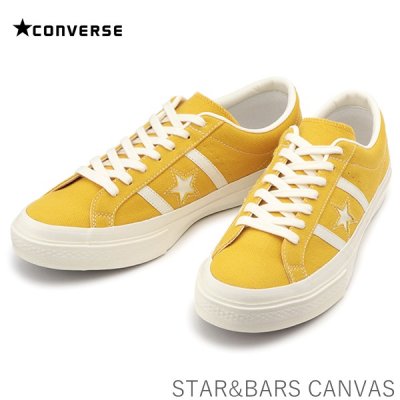 コンバース スター&バーズ キャンバス ゴールド CONVERSE STAR&BARS CANVAS 1CL660