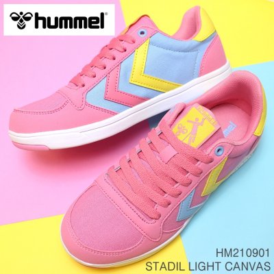 ヒュンメル スニーカー hummel STADIL LIGHT CANVAS HM210901 3667 ROSEWOOD スタディールライト キャンバス スニーカー