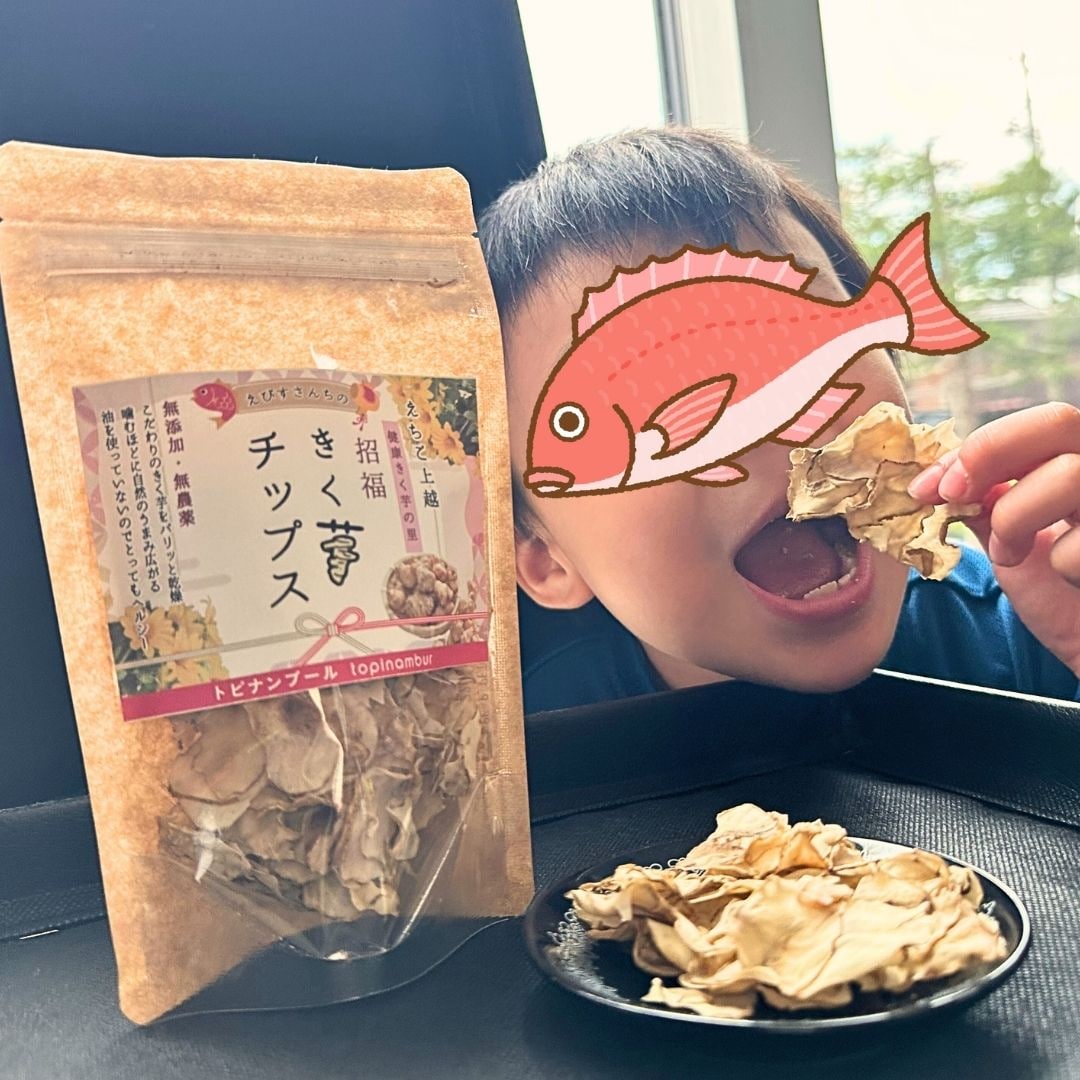 【専用出品】農薬・化学肥料不使用　菊いもチップス(乾燥菊いも)300g×5セット yoshima-kikuimo-main.jpg