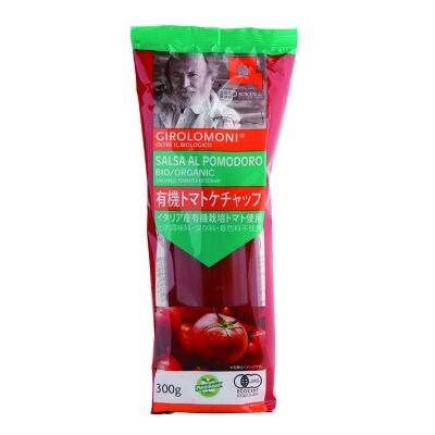 有機JAS認定品【ジロロモーニ 有機トマトケチャップ 320g】創健社