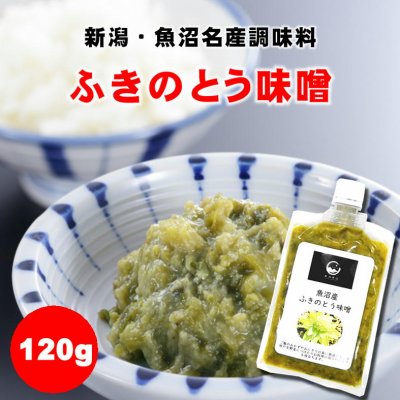 メール便220円対応/魚沼産ふきのとうみそ120g|常温同梱可・冷蔵同梱可・冷凍同梱可