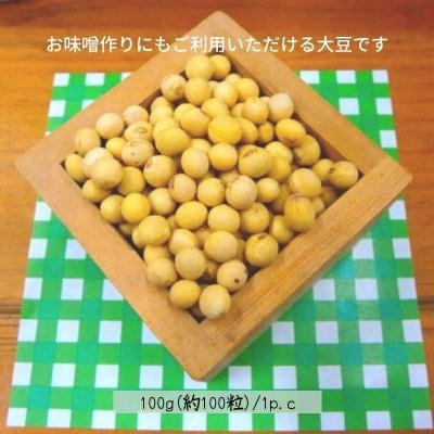 神奈川が生んだ幻の大豆！所さんの目がテンかがくの里でも蒔いてます！100gパック約100粒
