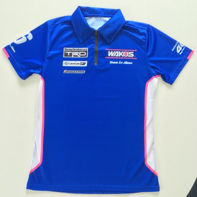 ※再入荷【実物・中古品】チームルマン スーパーGT スタッフシャツ※襟付き (Lサイズ)