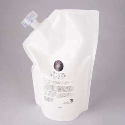 「Bonum」クレンジング500ml/環境問題を考えた詰替えリフィル(詰め替え用)/高ポイント還元中
