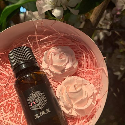 真禅美「薔薇アロマストーンと精油20mlのセット」