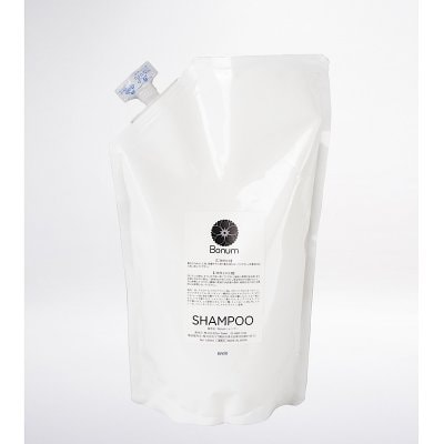 「Bonum」環境保全を考えた詰替リフィル(詰め替え用)/ノンシリコンシャンプー1,000ml