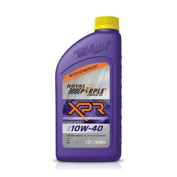 【XPR 10w-40】　ロイヤルパープルオイル　正規輸入1qtから送料サービス