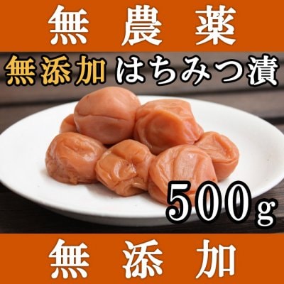 無農薬 南高梅 山みつ漬 500g 熊野のご褒美 紀州 和歌山 無添加 無化学肥料 梅干 はちみつ漬 送料無料 お中元 お歳暮 御中元 御歳暮 ギフト