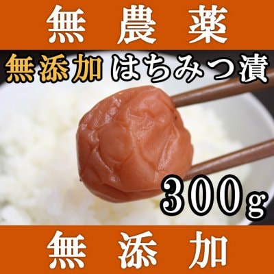 無農薬 南高梅 山みつ漬 300g 熊野のご褒美 紀州 和歌山 無添加 無化学肥料 梅干 はちみつ漬 送料無料 お中元 お歳暮 御中元 御歳暮 ギフト
