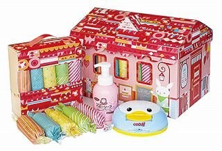 【ご出産の御祝に♪】赤ちゃんの必需品をかわいいボックスに。おむつボックス Sサイズ