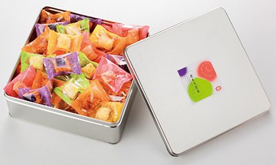 【カラフルパッケージのひとくちあられ5種】亀田製菓 おかき詰合せ おもちだまSS