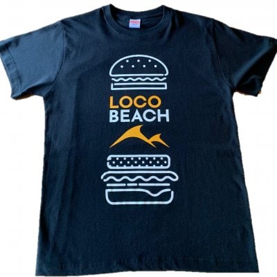Loco Beach 半袖Tシャツ 5.6オンス ブラック Sサイズ