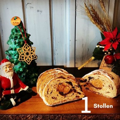 wakkaのシュトレン×1本 【期間限定】(ドイツ発の伝統クリスマス菓子)