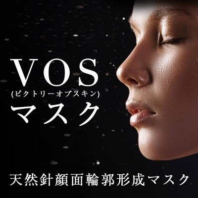 天然針美肌形成V.O.Sマスク(10枚入)|VOS(ヴィクトリーオブスキン)マスク|高機能天然HARIパック