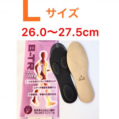 Lサイズ 履くだけで骨盤安定のインソール 日常使い向け【足の痛み・骨盤の歪み・背骨の歪み】解消!スニーカー以外も対応可 神戸三宮のひふみ整体セレクトアイテム