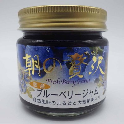 朝の贅沢ブルーベリージャム150g