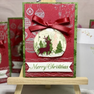 【クリスマスカード】シャカシャカシェイカーカード