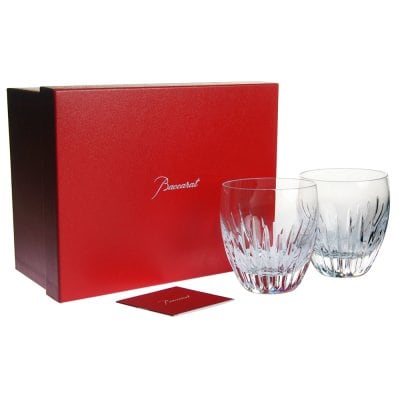 【Baccarat/バカラ】バカラ マッセナ 10cm 2本セット/ベストセラー/タンブラーグラス/2811-295