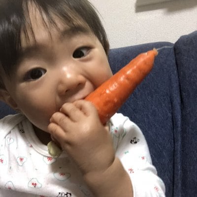 まるで柿みたいな人参?霜にあたって甘ーくなった蒜山高原の人参3kg