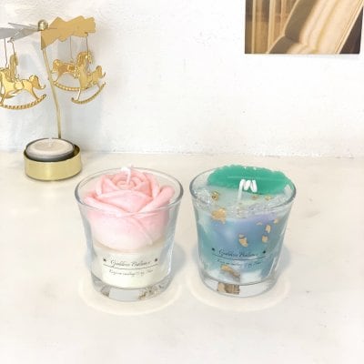 「スイーツキャンドル」おうち癒しセット/新月・満月で浄化した、浄化キャンドル。体のクリアリング、癒し、そして時には情熱に変わる炎のエネルギー。