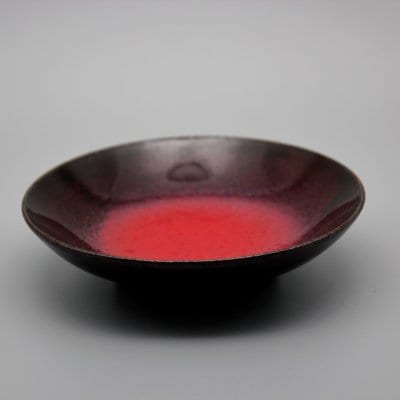 小皿(マゼンダの空)