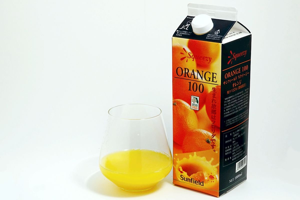 【送料無料】スクイージーオレンジジュース　6本セット