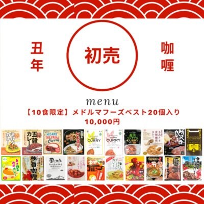 【残り1名】メドルマフーズベスト20個入り 10,000円