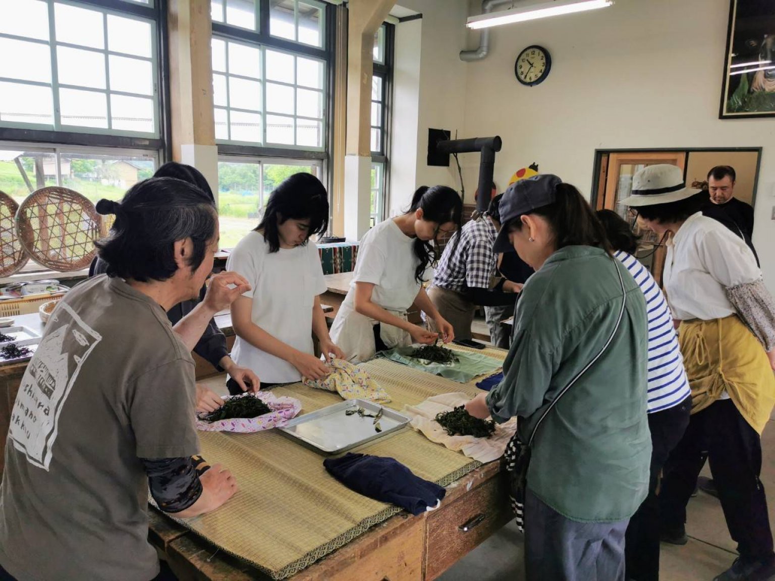 2025年7月20日（日）Tetoteto直伝！三次のお茶「手もみ煎茶づくり体験」～五感で楽しむお茶時間～