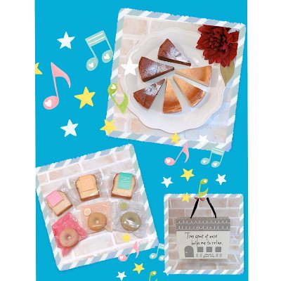 チーズケーキ・焼き菓子セット(1セット)