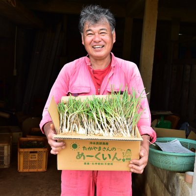 【コロナ支援】沖永良部島 高山さんの「究極の島らっきょう」≪有機・無農薬栽培≫(1㎏〜10㎏まで)
