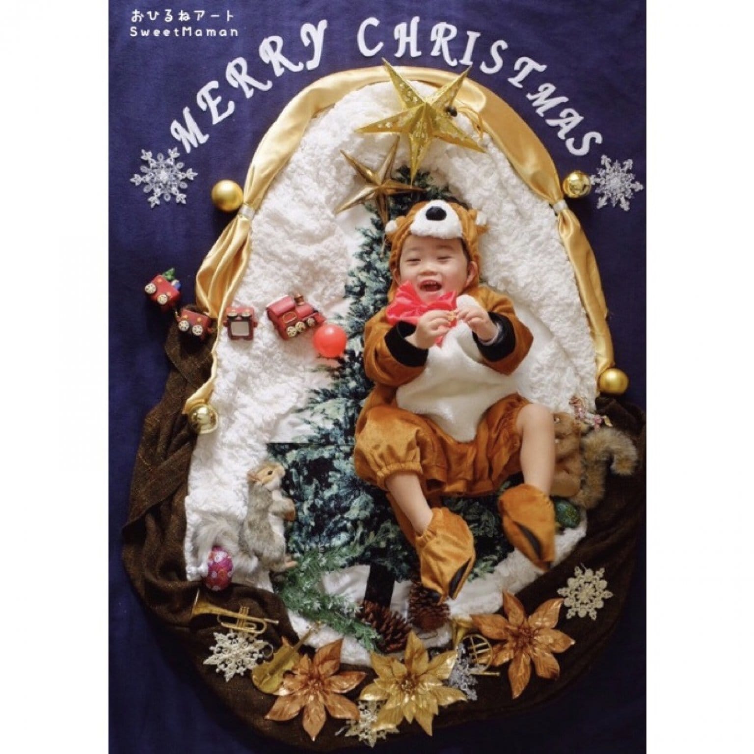 季節のおひるねアート×親子カフェアンビリカス｜中野新橋