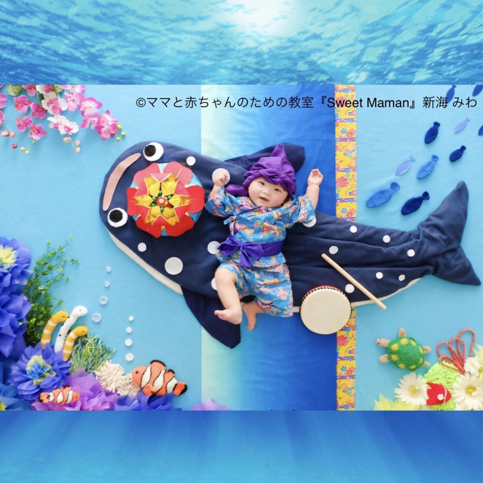 【7/2（水）】ママハピEXPO立川立飛◆おひるねアート体験会