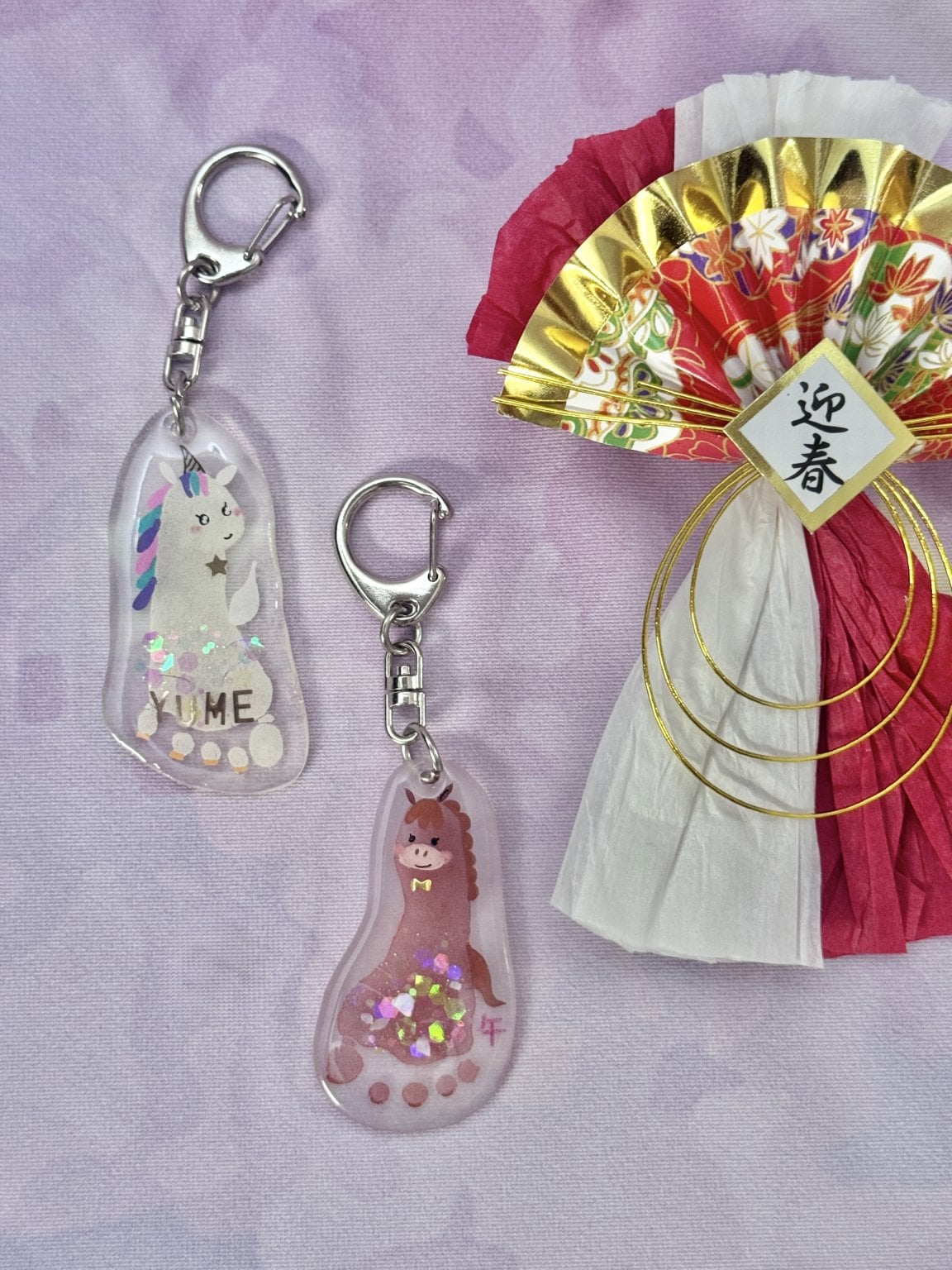 【100モニターチャレンジ】手形アートキーホルダー【オーダー会】＠武蔵小金井教室