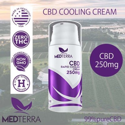 CBDクリーム 250mg|THC0% 厚生労働省承認済み メディテラ製 ご注文後1週間以内出荷