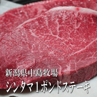 【訳アリ価格】中島牧場牛シンタマ1ポンドステーキ シンタマは牛のモモの一部の部位です!今食通の中で話題の赤身肉!普段でなかなか出回らない希少部位。1ポンドは450g!二人でも大満足のボリューム!