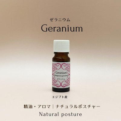 ゼラニウム精油|10ml|エジプト産|アロマ|ナチュラルポスチャー