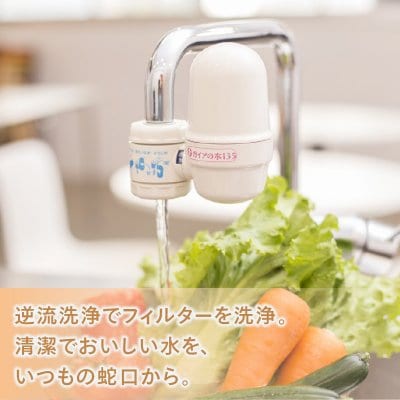 ガイアの水135蛇口用浄水器【 送料無料 ＊ 初回カードリッチ付 】